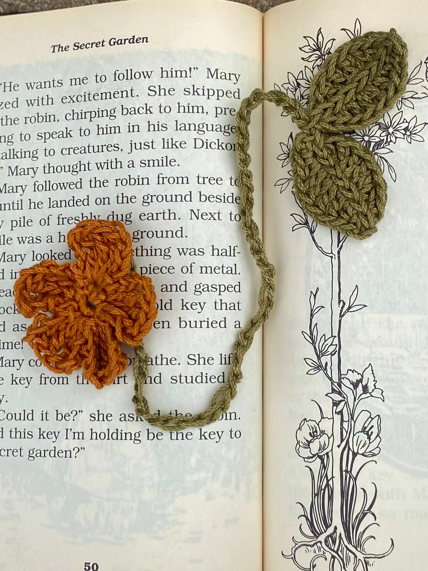 Blooming Sprout Bookmark